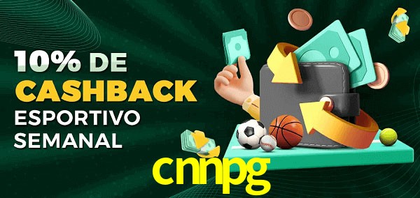 10% de bônus de cashback na cnnpg